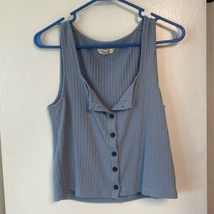 Blue button tank